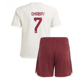Bayern Munich Serge Gnabry #7 Replika Babytøj Tredje sæt Børn 2023-24 Kortærmet (+ Korte bukser)
